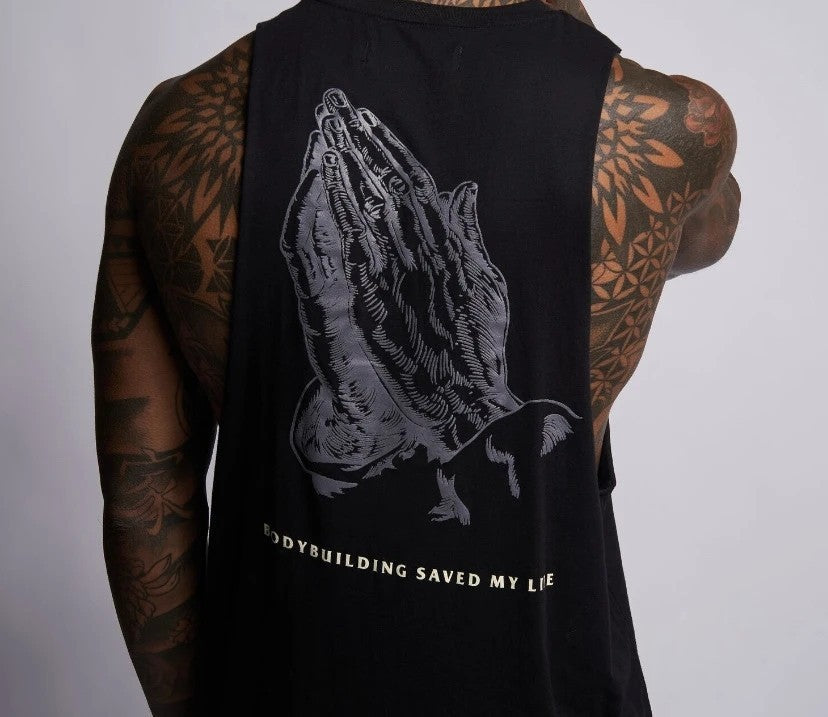 Cotton fitness vest sleeveless