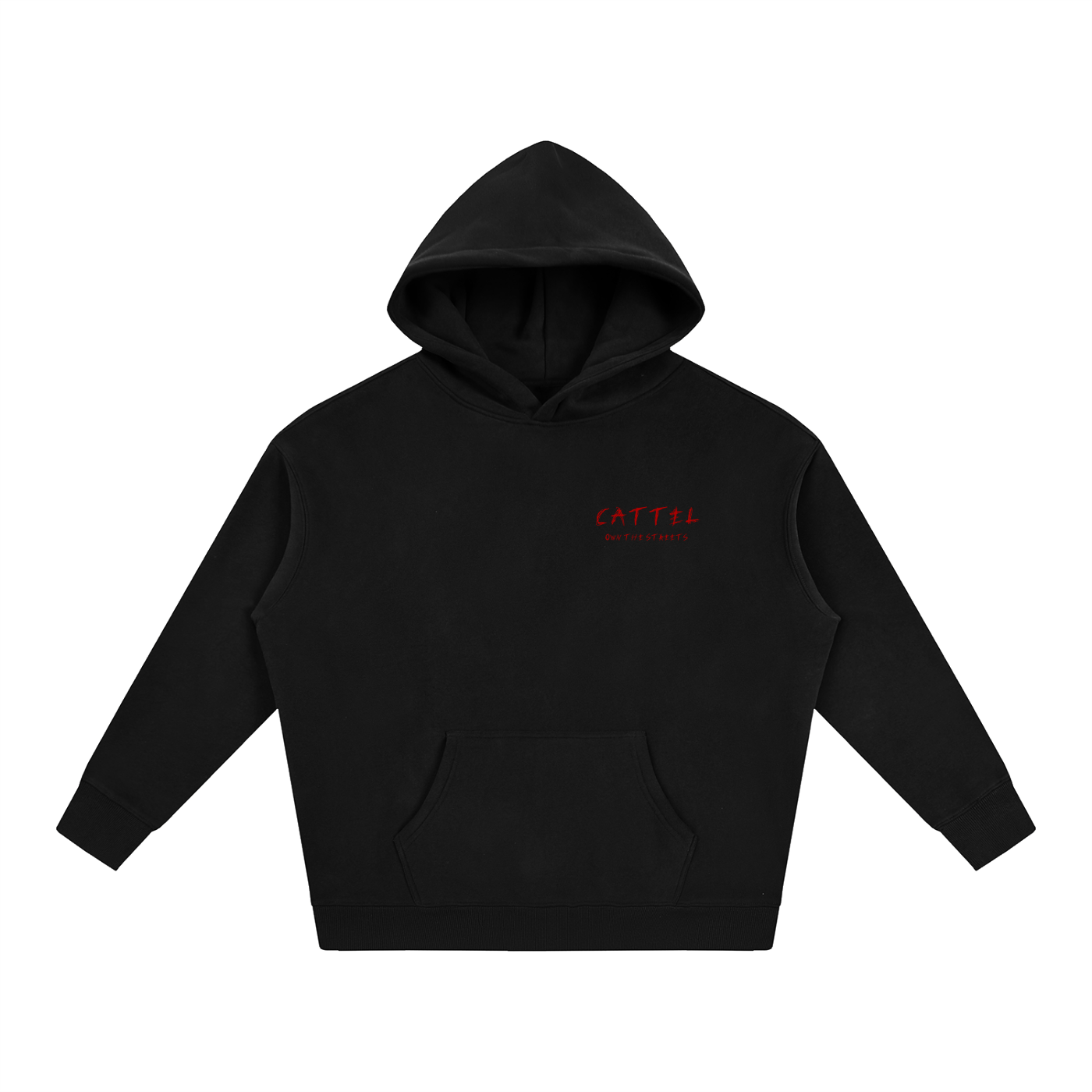 CATTEL | Oversize Fleeced Hoodie
