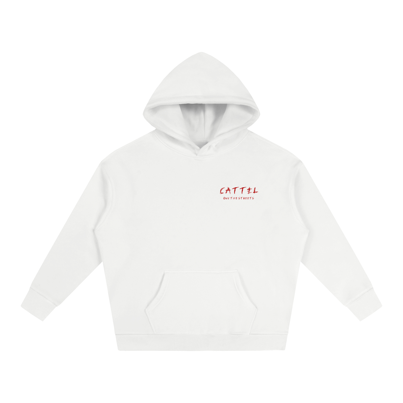 CATTEL | Oversize Fleeced Hoodie